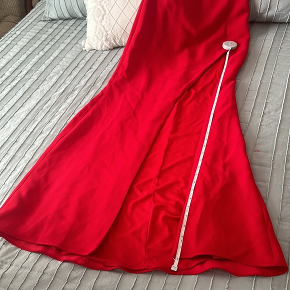 Xcaret red dress used one time like new size 2 - Picture 12 of 13